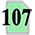 107 светло-зелёный бланк